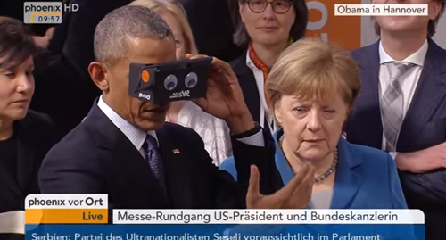 オバマ氏　VR